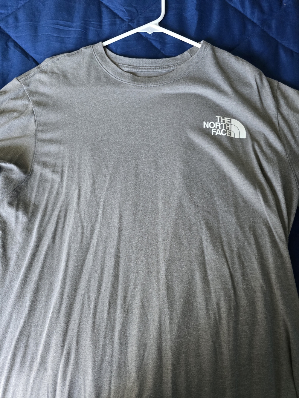The North Face Men’s Gray Short Sleeve Logo Tee